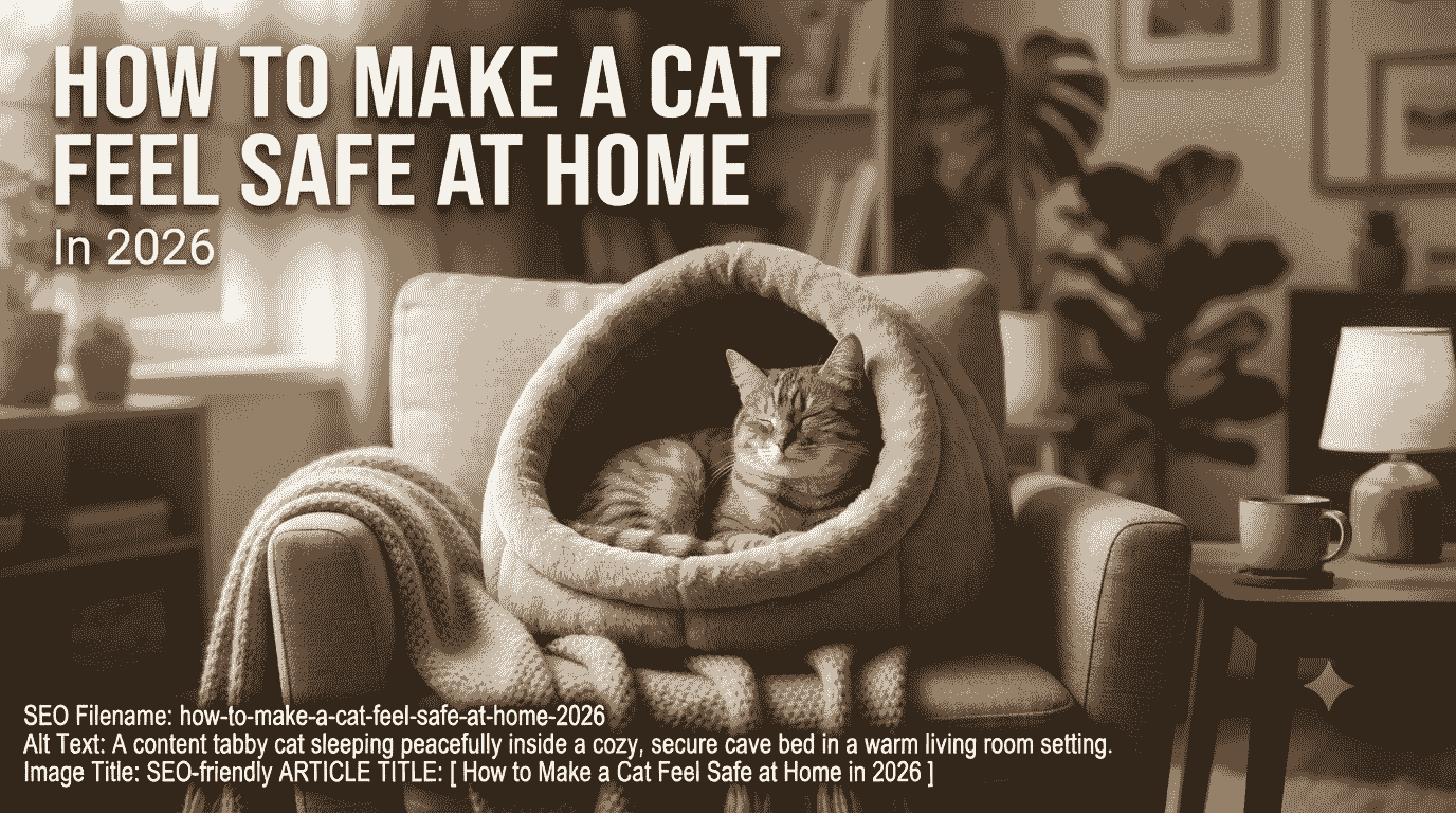How to Make a Cat Feel Safe at Home in 2026