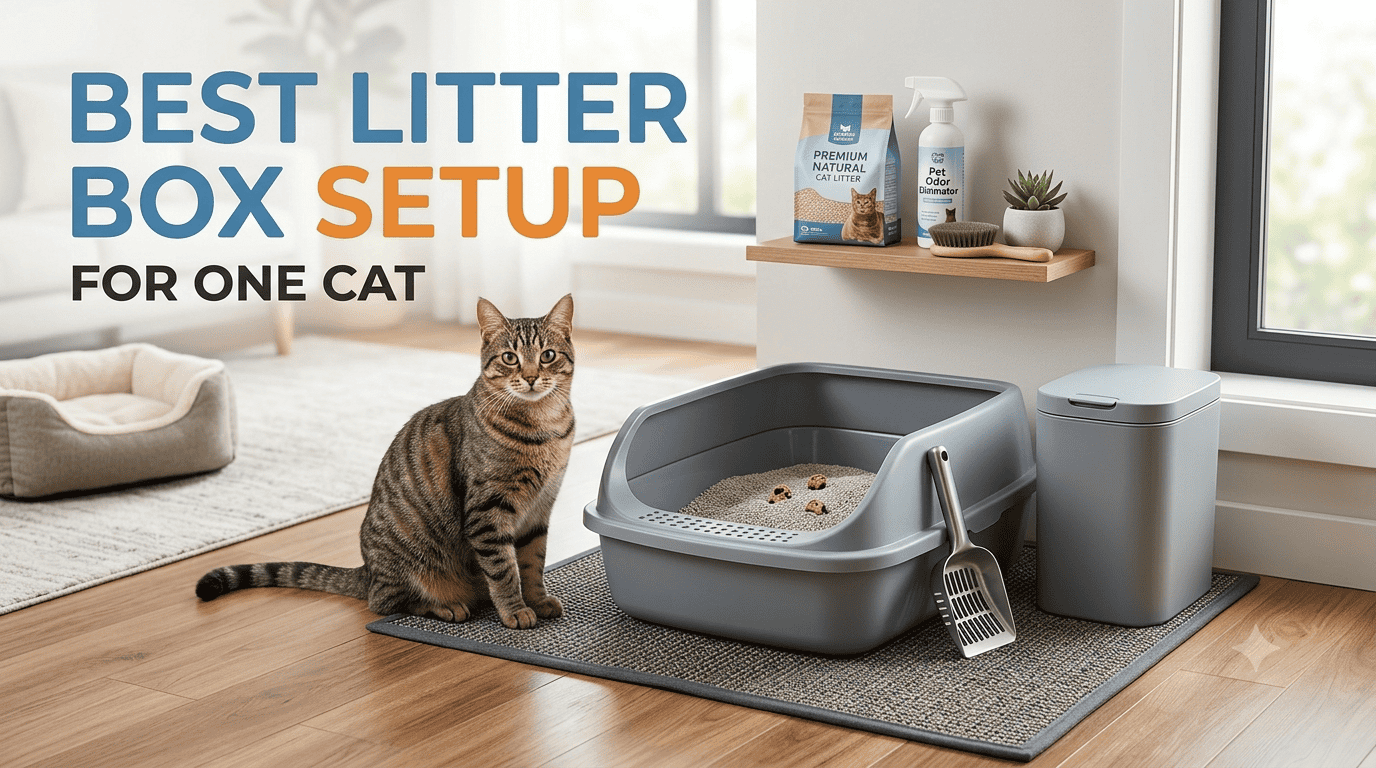 SEO Title Best Litter Box Setup for One Cat (What Actually Works Long-Term)